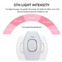 Ptdfjspt 5-Level- Bikinis Pulses Épilateur Indolore - Épilation Épilation Faciale Tondeuse Électrique Blanc EU Plug