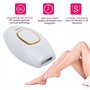 Ptdfjspt 5-Level- Bikinis Pulses Épilateur Indolore - Épilation Épilation Faciale Tondeuse Électrique Blanc EU Plug