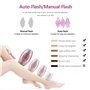 Ptdfjspt 5-Level- Bikinis Pulses Épilateur Indolore - Épilation Épilation Faciale Tondeuse Électrique Blanc EU Plug