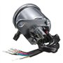 Yominerr Compteur de Vitesse et Odomètre Universel pour Moto, Écran LCD 12 V, Double Usage, avec Rétroéclairage LED.