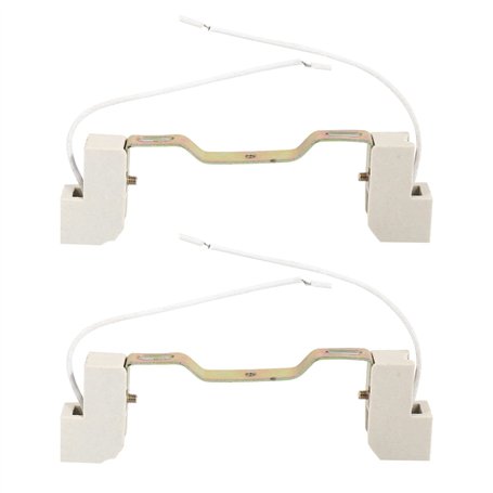 Giwnhvx 2X Poignée en Céramique en MéTal de Connecteur de Support de Lampe de Douille D'Ampoule R7S pour La Lumière D'Inondation