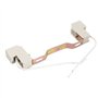 Giwnhvx 2X Poignée en Céramique en MéTal de Connecteur de Support de Lampe de Douille D'Ampoule R7S pour La Lumière D'Inondation