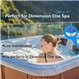 Ohulelks 2 Filtres de Spa Dimension One, Remplacement pour Vision Dimension One Spa, 01512-261 pour Filtre de Spa Vision