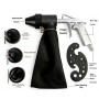 Vocdikficy Kit D'Outils de Sablage Pneumatique Ensemble de Machine de Sablage Sableuse Polyvalente Machine de Polissage Portativ