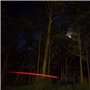 Diheohg Encoche Lumineuse Une LED Rouge avec Interrupteur 7,62 Mm de DiamèTre IntéRieur de la ChaîNe de Cartes Allume Automatiqu