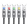 Diheohg Encoche Lumineuse Une LED Rouge avec Interrupteur 7,62 Mm de DiamèTre IntéRieur de la ChaîNe de Cartes Allume Automatiqu