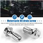 Kissmii 2X Moto Banjo Frein Boulon M10 X 1.0Mm ÉTrier MaîTre-Cylindre
