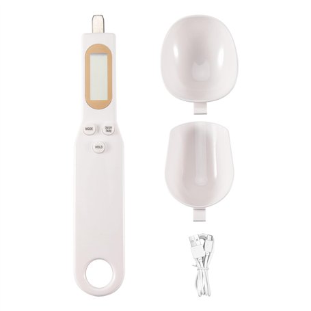 Nettoppo CuillèRe de Mesure de Charge USB éChelles de Gramme éLectronique NuméRique Gramera Pesage Dimensionnel pour Outil de Cu