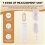 Nettoppo CuillèRe de Mesure de Charge USB éChelles de Gramme éLectronique NuméRique Gramera Pesage Dimensionnel pour Outil de Cu