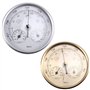 Bnnlqpsttg 2PCS Baromètre Wander Cloudly avec Thermomètre Hygromètre 3 en 1 Station Météo pour Instrument de Prévision Météorolo