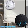 Bnnlqpsttg 2PCS Baromètre Wander Cloudly avec Thermomètre Hygromètre 3 en 1 Station Météo pour Instrument de Prévision Météorolo