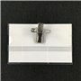 AMSLSIU 24 pièces porte-badge d'identification professionnel-pratique pour les porte-badges nominatifs en ABS de laboratoire I D