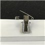 AMSLSIU 24 pièces porte-badge d'identification professionnel-pratique pour les porte-badges nominatifs en ABS de laboratoire I D