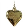 LDR Lana Rey Collier avec pendentif en forme de cœur serpent et cuillère 50 cm Plaqué or, One Size, Plaqué or, Pas de gemme