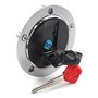 Pexorin Serrure de contacteur d'allumage de moto, for siège, ensemble de serrure de bouchon de réservoir avec clé, for GSXR 750 