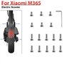 Rynplex 16 pièces moyeux de Roue vis de Couverture Coque étui de Protection vis de Couverture avec Outil, for Xiaomi, for Mijia,