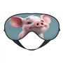 Masque pour les yeux avec imprimé de cochon de dessin animé