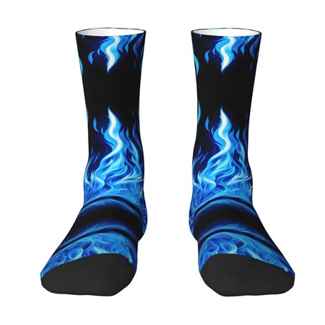 TYANG Chaussettes imprimées en 3D pour homme
