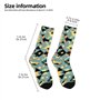TYANG Chaussettes imprimées 3D rétro pour homme, motif étoiles atomiques, cadeaux d'anniversaire amusants pour père, adolescents