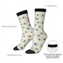 TYANG Chaussettes imprimées en 3D pour homme, motif étoiles atomiques, cadeaux d'anniversaire amusants pour père, adolescents, g