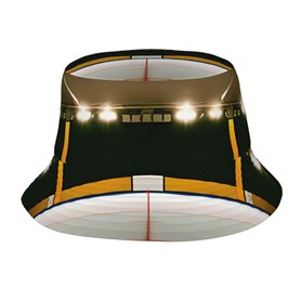 Chapeau bob d'été avec imprimé crosse de hockey
