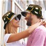 Chapeau bob d'été avec imprimé crosse de hockey, chapeau de soleil tendance, casquette unisexe, pour la plage, le golf, la pêche