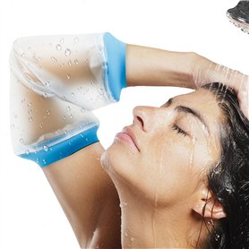 Protection de douche pour le haut du bras - Imperméable - Réutilisable - Protection de manchon de câble IV et PICC - Pour plaie