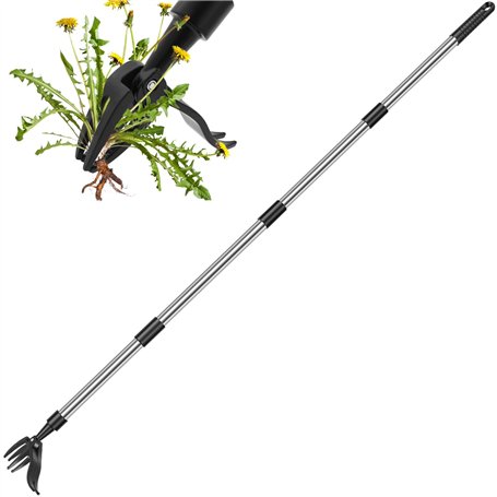 Désherbeur Manuel et Extracteur de Mauvaises Herbes avec Pédale