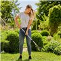 Désherbeur Manuel et Extracteur de Mauvaises Herbes avec Pédale, Longueur 147cm Outil de Désherbage en Acier Inoxydable, Griffes