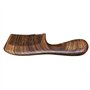 AMSLSIU Bois de santal barbe soins des cheveux peigne unisexe femmes hommes antistatique peignes à dents fines fournitures pour 