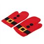 BYFRI 3pcs / Set Gants de Cuisine maniques de Noël résistant à la Chaleur du Four Mitts épais Cuisson Isolation Tapis de Cuisine