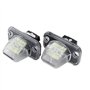 QASULER Lampe d'éclairage de Plaque d'immatriculation CANbus 2 pièces