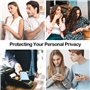 Hejkaoe Verre Trempé Anti-Espion pour Samsung Galaxy S22 Plus/S22+ 5G, Privacy Protection D'écran, Film en Verre Trempé, Dureté 