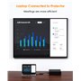 Câble DisplayPort vers HDMI 1,8 m, Adaptateur Câble DP vers HDMI 4K, Câble Unidirectionnel Compatible avec Moniteur TV Projecteu