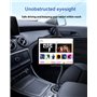 Support Tablette Voiture Porte Gobelet à Col de Cygne, Oilcan Porte Tablet Porte Gobelet avec Bras Long Flexible pour iPad Pro A