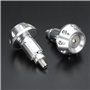 NICOLIE 7/8inch 22mm Universal Moto Guidon Poignées à la Main Bar Embouts Bouchons Slider-Noir