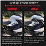 Jodriva Moto, for, F800GT F800 GT 2013 2014 2015 2016 Protecteur de Coussin de réservoir Gel Peinture Protection Motif en Fibre 