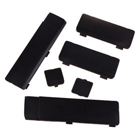 Vuzmode Beler 6 pièces/Ensemble Capuchon de Porte-Bagages de Toit de Voiture Noir supprimer Retirer Le Couvercle