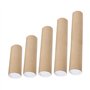 RUEHALF Lot de 10 tubes longs en carton for envoi postal