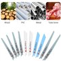 Lot de 10 lames de scie sabre haute performance pour bois, métal et plastique, compatibles avec les lames de scie sabre Bosch po