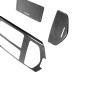 TEHDFG Lot de 3 Garnitures de Panneau de Console Centrale en Fibre de Carbone, compatibles avec Maserati Ghibli 2013-2016, pièce