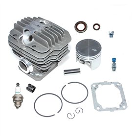 DNDJJM Compatible avec Le kit de Piston de Cylindre Nikasil 50 mm avec axe de 12 mm. Compatible avec Les modèles 044