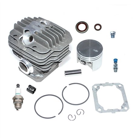 DNDJJM Compatible avec Le kit de Piston de Cylindre Nikasil 50 mm avec axe de 12 mm. Compatible avec Les modèles 044
