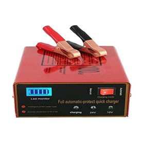 12V/24V Chargeur de Batterie pour Voiture Intelligent Automatique Mainteneur