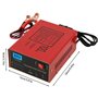 12V/24V Chargeur de Batterie pour Voiture Intelligent Automatique Mainteneur, au Lithium, Plomb Acide Batterie, 140W 6Ah à 105Ah