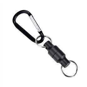 BYARSS Pêche Aimant magnétique Boucle Mouche Filet dégagement Clip Support Suspendu lanière Clip pour pêche