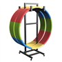 ZIMGOD Support Cerceau Hula Hoop Support Mobile pour Corde à Sauter/Cerceau d'exercice