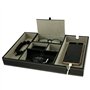 GUIJZSLTRG Plateau de rangement en cuir synthétique pour homme