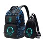 2 Ensembles Sac à Dos école à la Mode Impression Cartable garçons Sport Casual Poitrine Pack Sac à Dos pour Ordinateur Portable