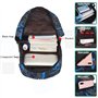 2 Ensembles Sac à Dos école à la Mode Impression Cartable garçons Sport Casual Poitrine Pack Sac à Dos pour Ordinateur Portable 